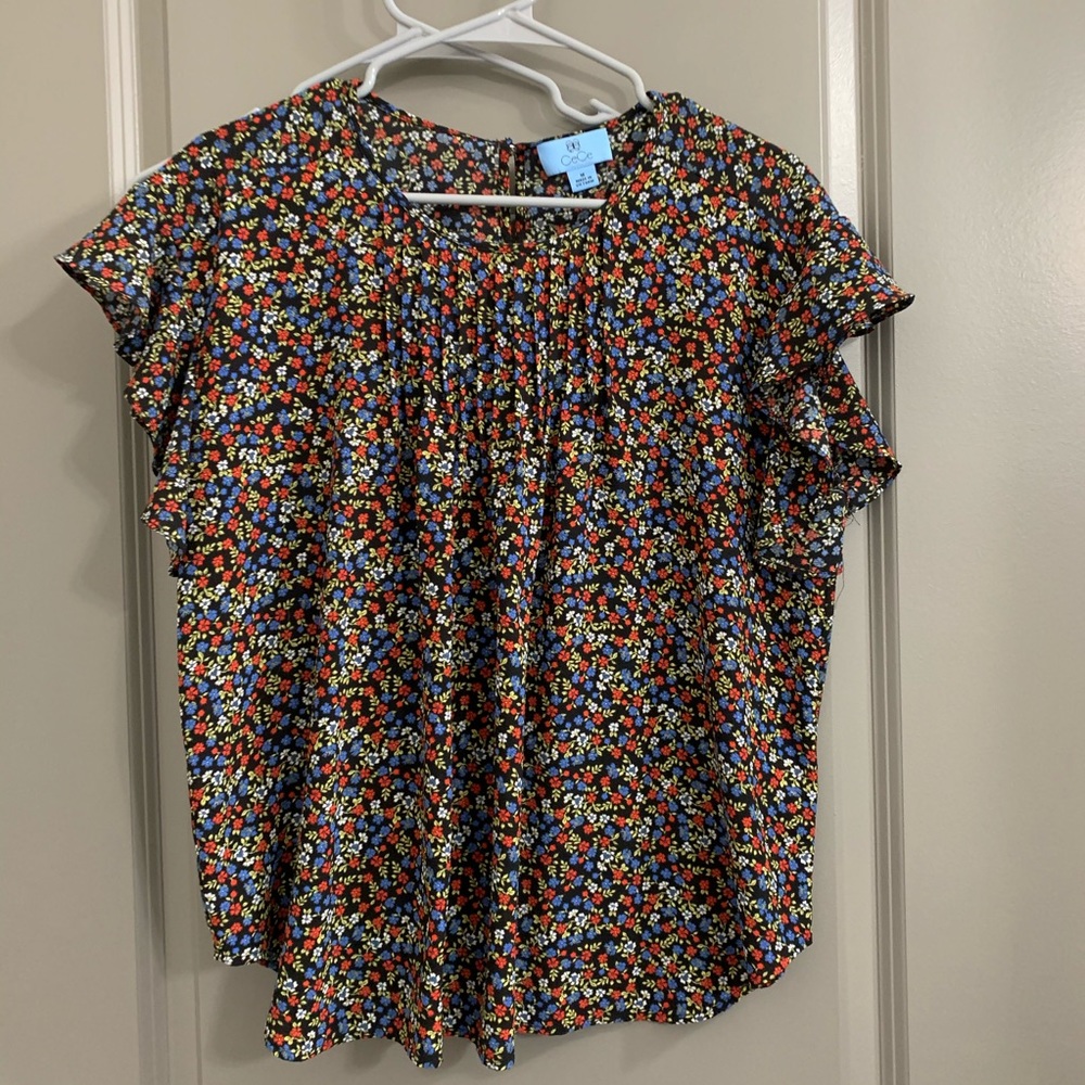 CeCe women’s floral blouse